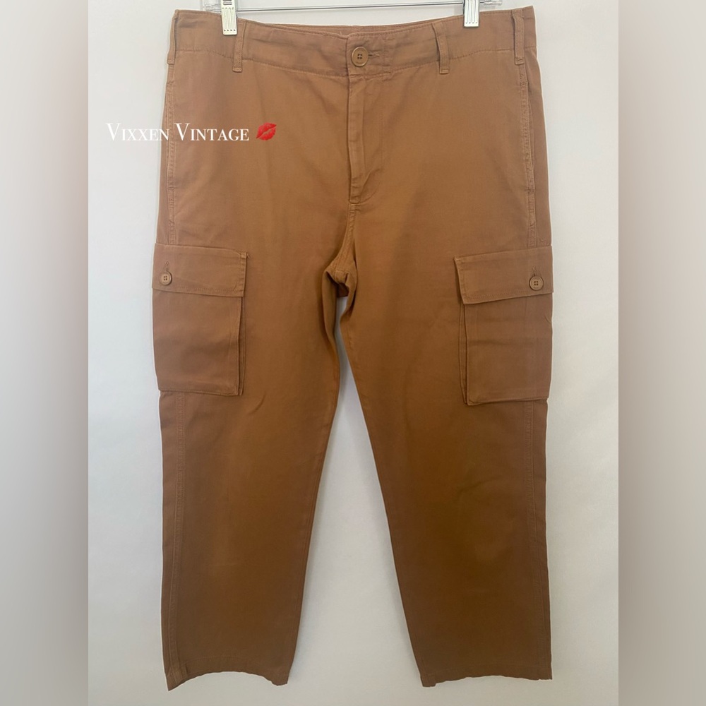 FRAME 'RELAXED-FIT UTILITY PANT' IN WASHED LATTE - Picture 3 of 8